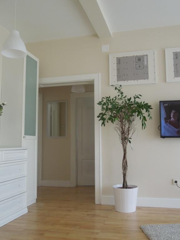 Apartemen 50 m² dengan 1 kamar tidur dan 1 kamar mandi pribadi di Maksimir Zagreb Ruang foto
